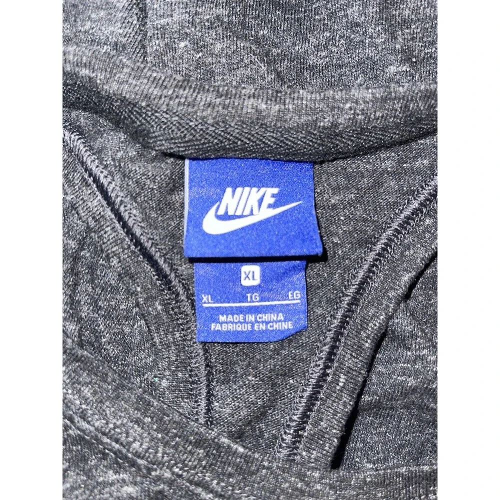 Nike JUST DO IT Womens Black Athletic Tank Top Racer Back Size XL (Blue Tag)